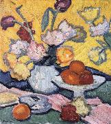 Samuel John Peploe Tulips and Cup oil painting